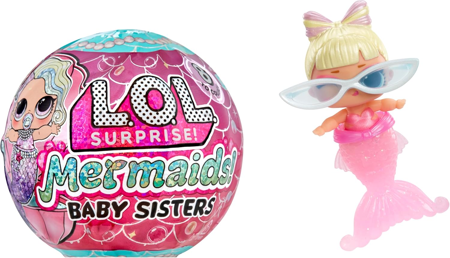 MGAE, LOL Tots Deniz Kızı Bebekleri Lil Sisters, Surprise