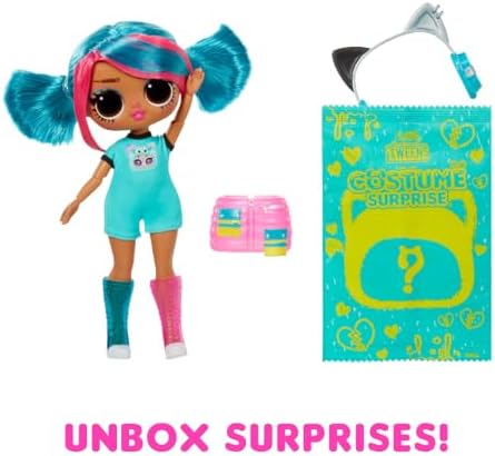 Alternative view of Surprise! LOL Sürpriz Tweens Kostüm Sürprizi Emma Emo Moda Bebek Şişme Teal Pet Kostüm ve Muhteşem Moda ve Aksesuarlar Dahil Çoklu Sürprizler - 4 Yaş ve Üzeri Çocuklar için Harika Hediye