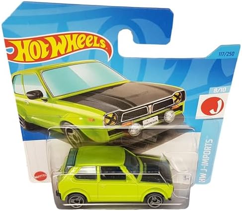 Alternative view of - ´73 Civic Custom - HW J- 8/10 - HKG40 - Short Card - yeşil - Mattel 2023