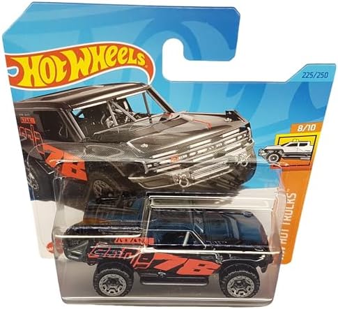 - Bronco R - HW Hot Trucks 8/10 - HKJ04 - Kısa Kart - Borla - Toyo Lastikler - Mattel 2023