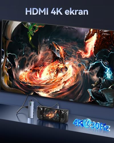 Alternative view of 11 Portlu 4K 30Hz HDMI Gigabit Ethernet SD TF Kart Okuyuculu 3.5mm USB Hub Çoklayıcı