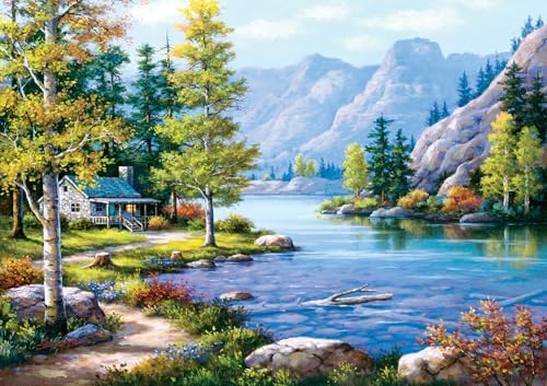 Göl Kıyısında 1000 Parça Puzzle