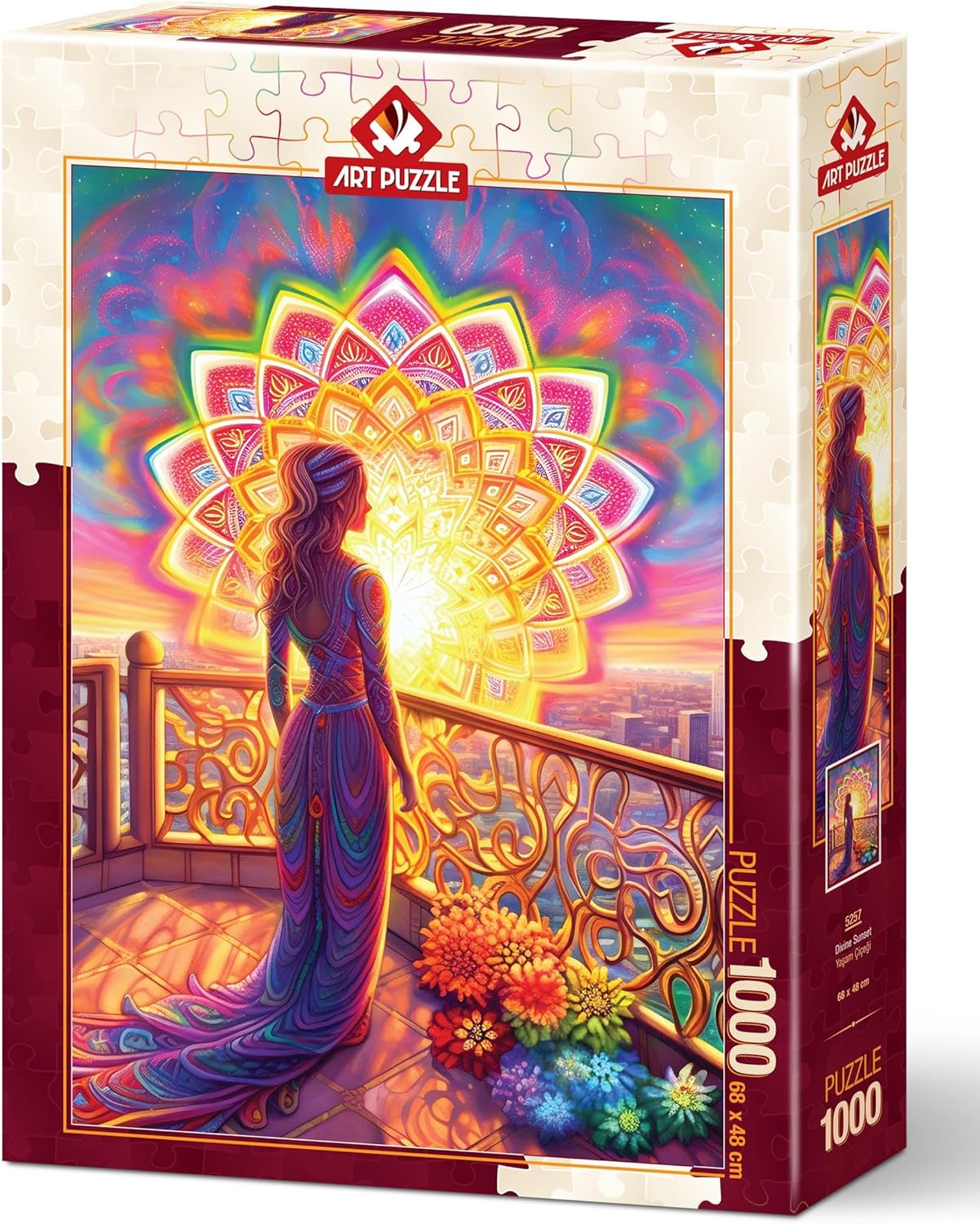 Alternative view of Yaşam Çiçeği 1000 Parça Puzzle