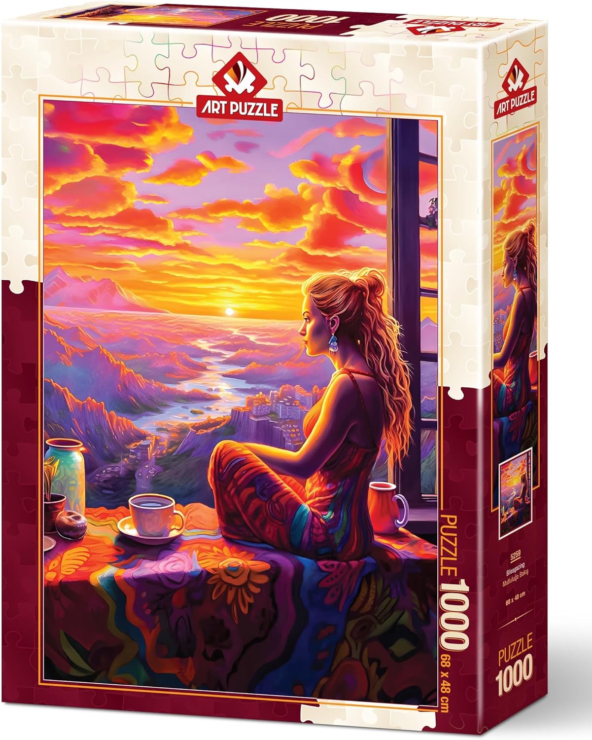 Alternative view of Mutluluğa Bakış 1000 Parça Puzzle