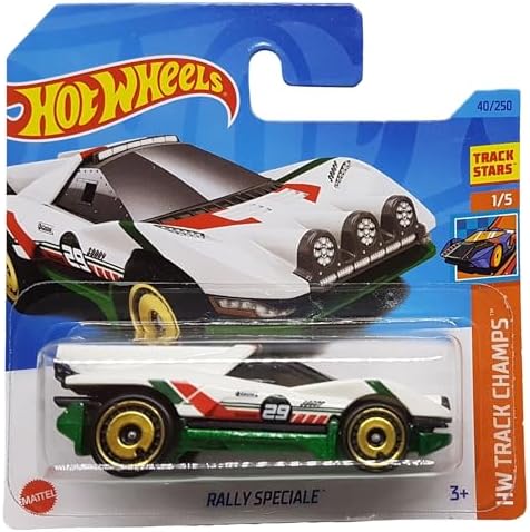 Alternative view of - Rally Speciale - HW Track Champs 1/5 - HKK37 - Short Card - Castrol - Bilstein - Track Stars - Mattel 2023
