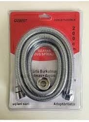 Alternative view of 200-220 Cm Uzayan Özel Duş Spirali Banyo Duş Hortumu Dayanıklı Esnek 2 Metre (2m)