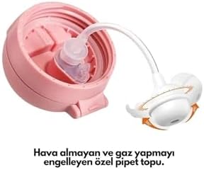 350ml Pipetli Eğlenceli Sihirbaz Desenli Ve Şapkalı Akıllı Pipet Toplu Tritan Su Matarası (Sarı-Kırmızı-Mavi)