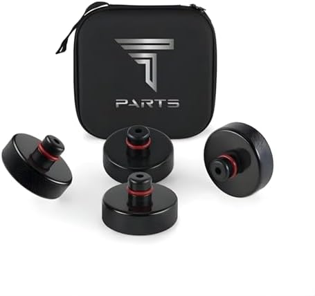T PARTS Model S X 3 Y Juniper/Standart Uyumlu Lift Takozu Seti, Model S X 3 Y Lift Takoz Takımı, Takoz, Batarya Koruyucu Lift Takozu Seti Alt Panel Koruma (4 Adet)