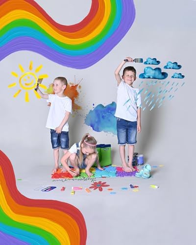 Alternative view of Muffik Set – 8’li Gökkuşağı Duyu Matı (Çocuk ve Erişkinler İçin)