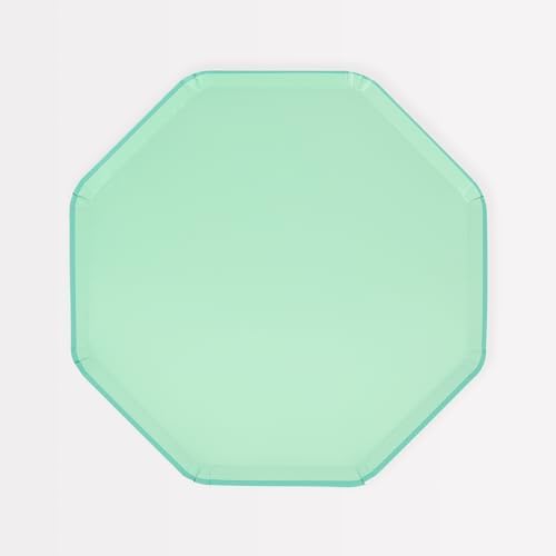 Alternative view of - Sea Foam Green Plates - Deniz Köpüğü Yeşili Tabaklar (M) (x8)