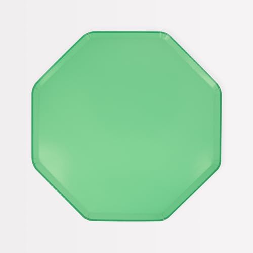 - Emerald Green Plates - Zümrüt Yeşili Tabaklar (M) (x8)
