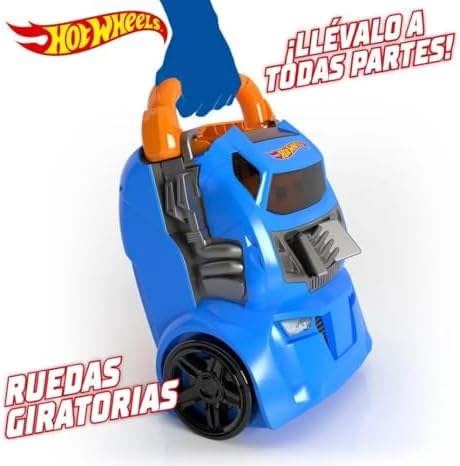 Alternative view of Cefa Toys araba çantası, 2'si 1 arada, 20 araba kapasiteli, 4 farklı parça, çok renkli (HWCC14)