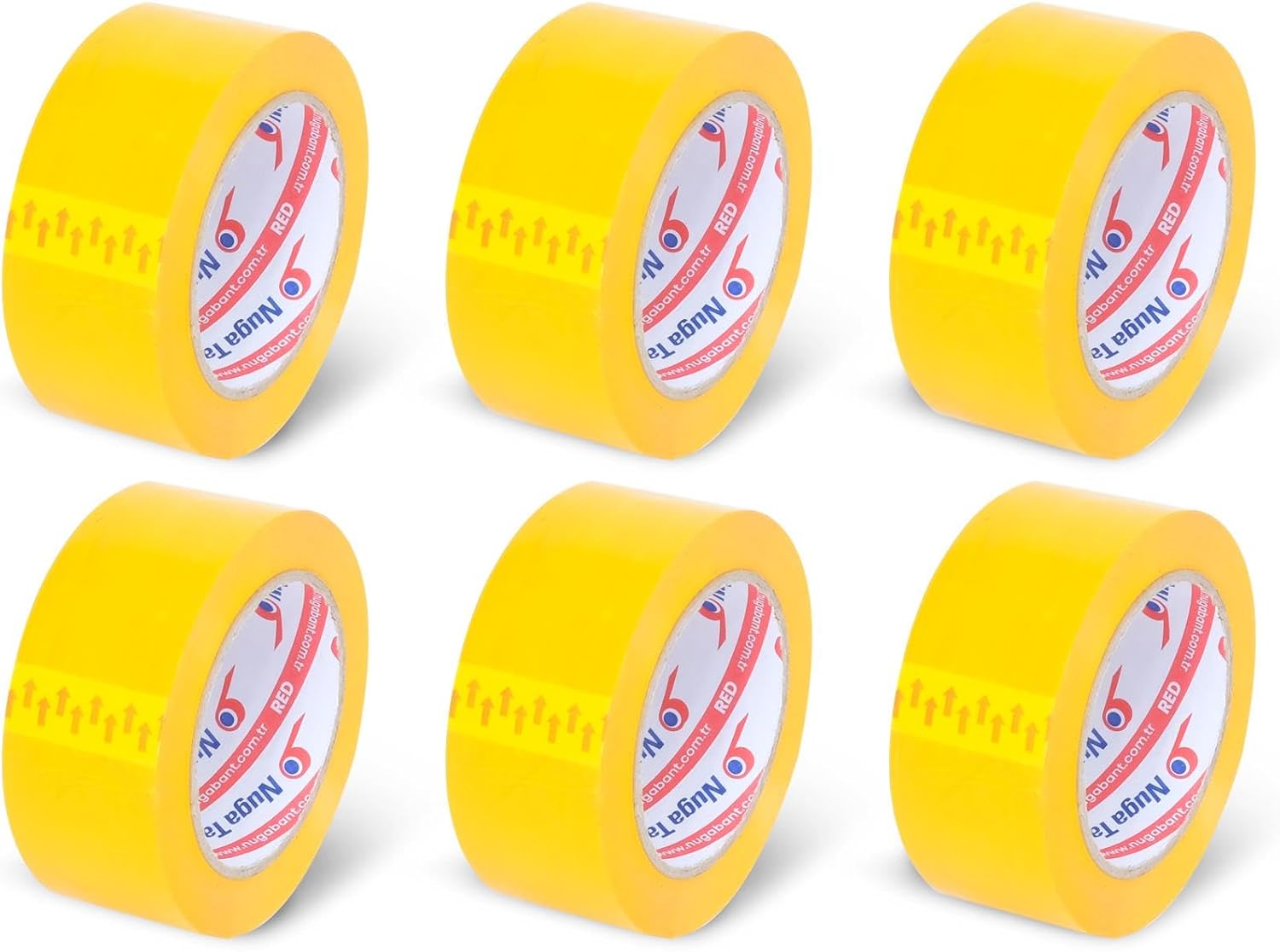 Alternative view of 45 MM X 100 MT SARI KOLİ BANDI 6 ADET