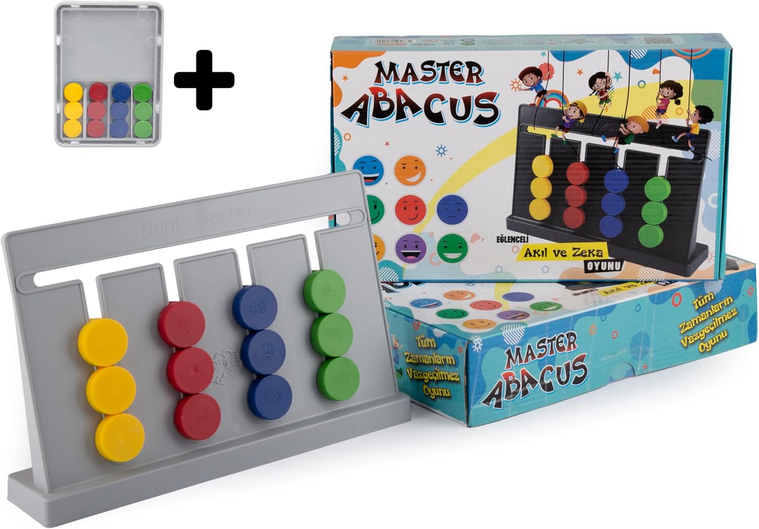 Alternative view of Abacus Rubik Abaküs Zeka Oyunu Renk Algoritma Oluşturuculu