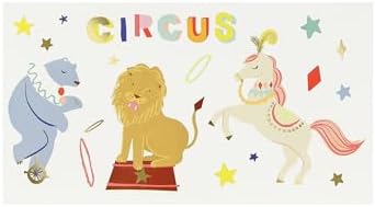 Alternative view of - Circus Temporary Tattoos - Sirk Geçici Dövmeler (x2)