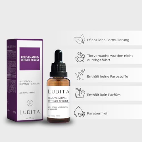 Alternative view of Kırışıklık Karşıtı ve Yenileyici Retinol (A vitamini) Serum (0.3% RETİNOL, CERAMİDE, SQUALANE)