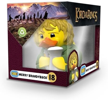 TUBBZ Kutulu Baskı: Yüzüklerin Efendisi - Merry Brandybuck Cosplaying Rubber Figür