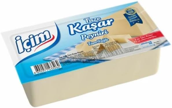 İçim Kaşar Peyniri 600 gr x 4 Adet