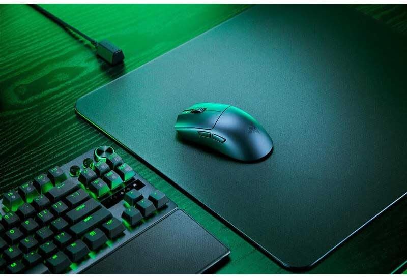 Viper V3 Pro - Ultralight Kablosuz Espor Oyun Mouse'u (8K Hz HyperPolling, 54g hafif tasarım, Focus Pro Sensör 35K DPI, HyperSpeed Kablosuz, 95 saat pil ömrü) Siyah