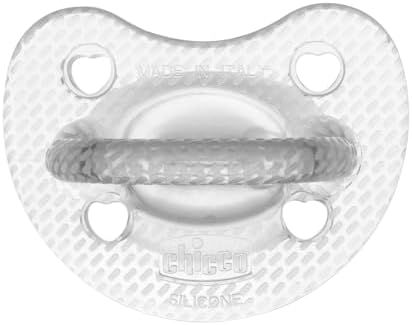 Alternative view of chicco Physioforma Crystal, Emzik, 6-16 Aylık, 2'li, Şeffaf/Beyaz
