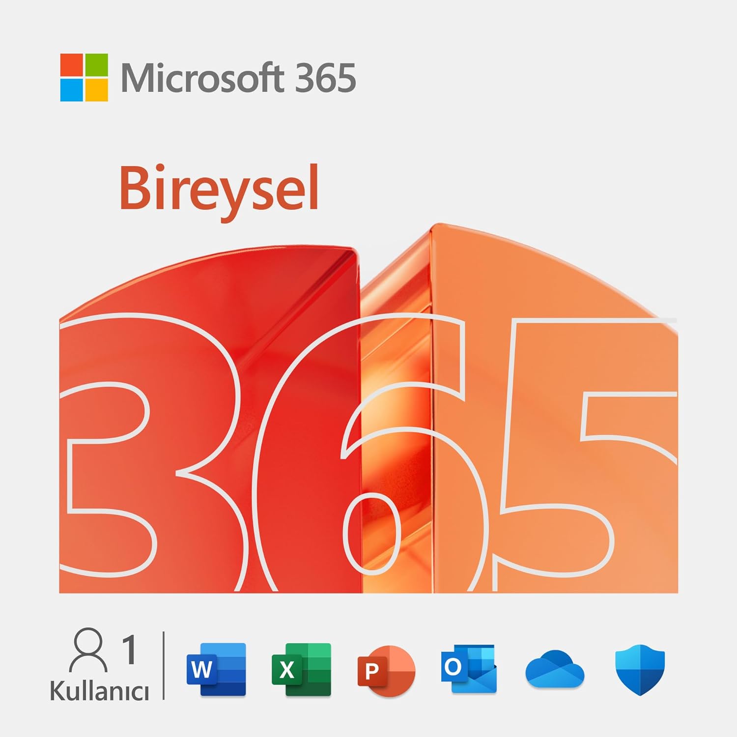 Alternative view of Microsoft 365 Bireysel Türkçe, Yazılım
