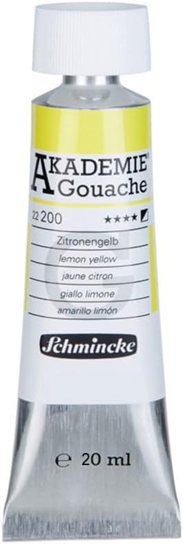 Alternative view of Akademie Guaj Boya 20 ml 200 Lemon Yellow