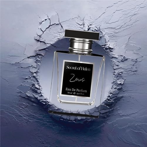 Secret of Helen Zeus EDP Erkek Parfüm, Odunsu-Aromatik,Sedir, Paçuli, Narenciye, Sardunya,, 50ml