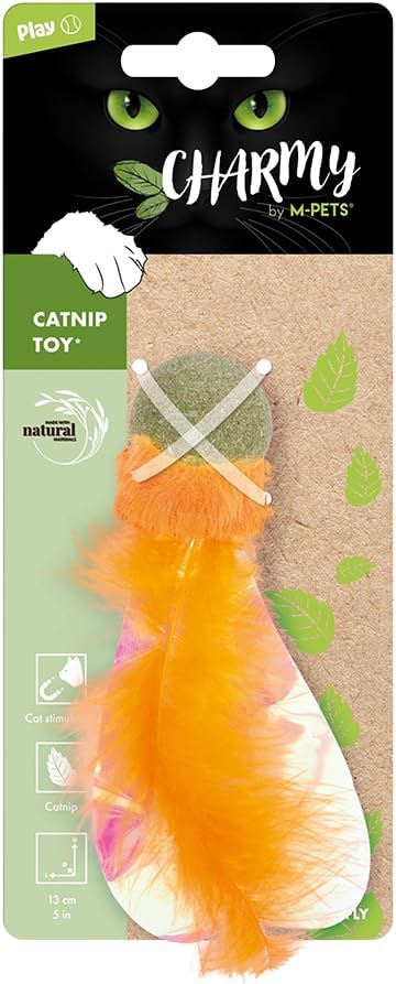 CHARMY FIREFLY CATNİPLİ KEDİ OYUNCAĞI ORANGE
