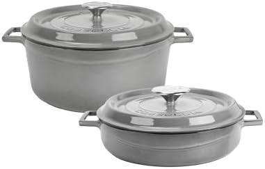 Alternative view of Metal Premium Serisi Döküm 28 cm Seti, Majolik Gri