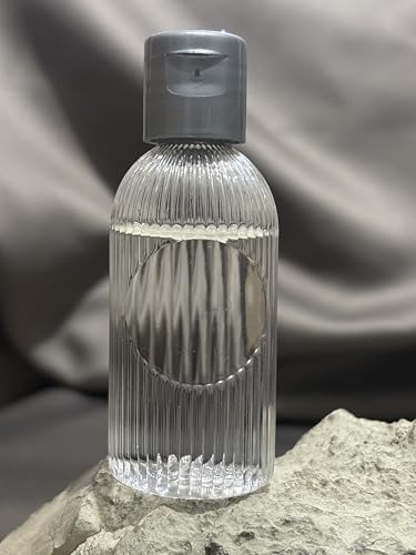 50 Adet 50 ML Boş Plastik Şişe DNZ21 Gri Kapak