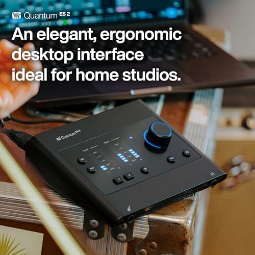 PreSonus Quantum ES2-2 x 2, 24-bit / 192 kHz Ses Kartı, 6 Aylık Studio One+ Üyeliği