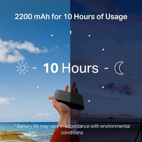 Alternative view of MT110, 4G Taşınabilir Mobil Modem, 150Mbps ye kadar İnternet Hızı, 10 Cihaza Kadar Bağlantı, 2200 mAh Batarya, Kurulum Gerektirmez, Mobil Uygulama Desteği