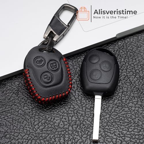 (Focus,Fiesta,Mondeo,B-Max,Transit,Courier,Transit Uyumlu) Deri Anahtar Kılıfı