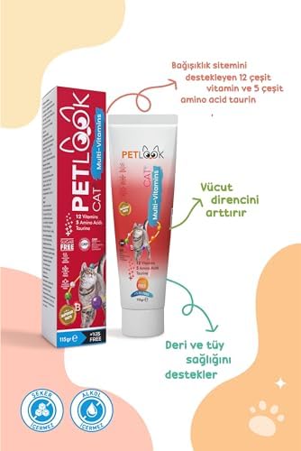 Alternative view of PETLOOK Kedi Malt Multivitamin, 115 Gram