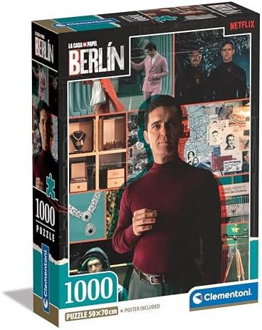 1000 Parça La De Papel Puzzle 2 (Compact Box)