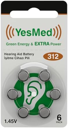 Alternative view of Power 312 Numara İşitme Cihazı Pili (10 Paket x 6 Adet = 60 Adet Pil)