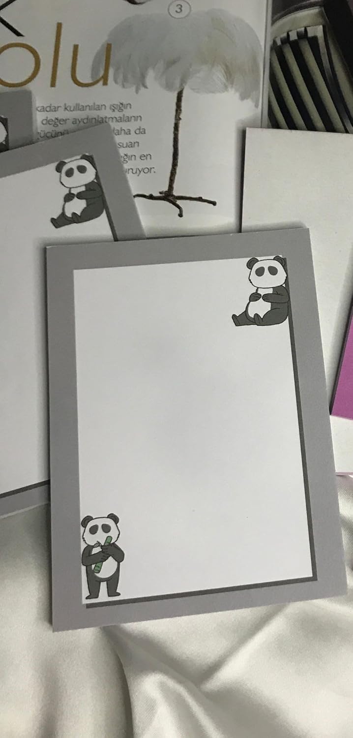 Baskılı Küçük Boy Defter Bloknot Not Defteri Sevimli Ayıcık Pretty School Notebook  1 Adet