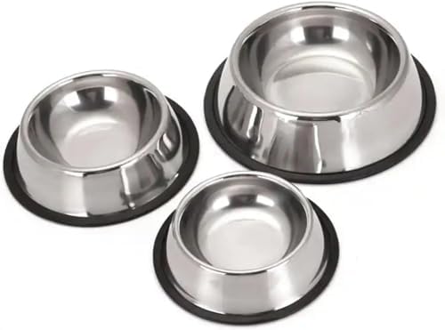 Alternative view of Paslanmaz Çelik Kedi,Köpek Mama Ve Su Kabı,Kaymaz Tabanlı (22 Cm)