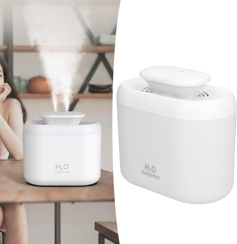 Alternative view of 3.3 Litre Ultrasonik Buhar Makinesi Hava Nemlendirici Çift Sprey Buhar Makinesi LED Işıklı