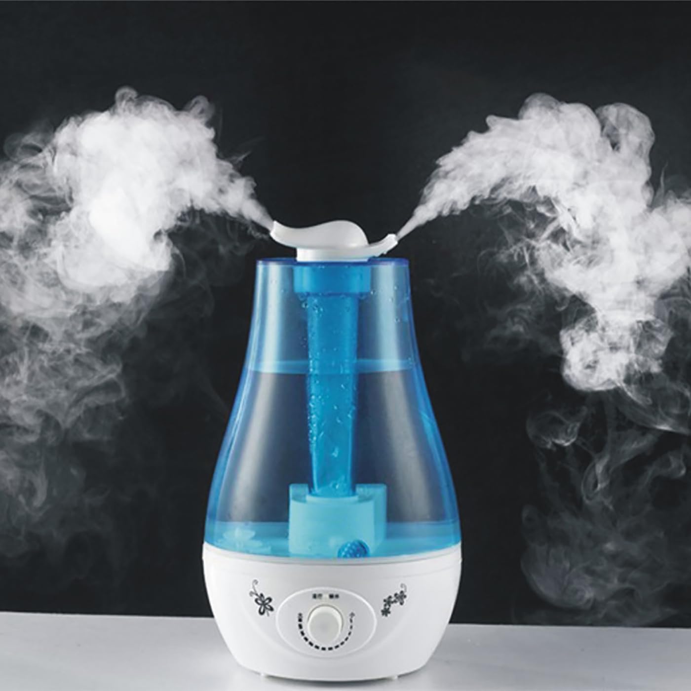 3 Litre Ultrasonik Buhar Makinesi Hava Nemlendirme Cihazı Hava Nemlendirici Ayarlanabilir Sprey Çıkışı Buhar Makinesi