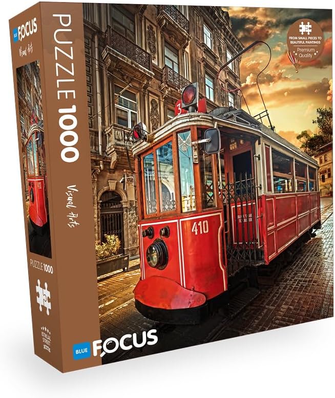 Alternative view of Blue Focus 1000 Parça Puzzle - İstiklal Street (İstiklal Caddesi)