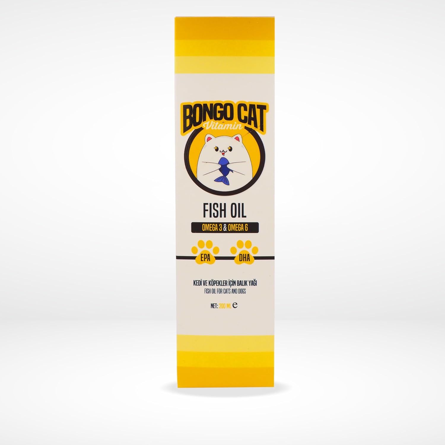 Alternative view of BONGO CAT Fish Oil - 200gr. (EVCİL HAYVANLAR İÇİN BALIK YAĞI)