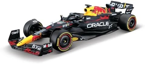 Max Verstappen Red Bull RB19 Version Dünya Şampiyonu 2023 Formula 1 F1 - Ölçek 1/24 23 cm Model Araba DieCast Bburago 18-28030-1