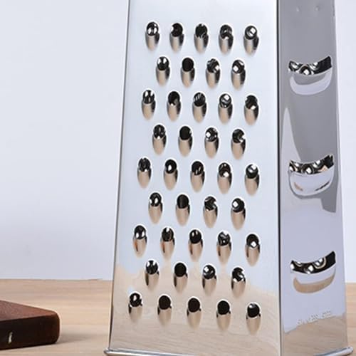 xesha Paslanmaz Çelik Sebze ve Meyve rendesi Taşınabilir Metal Rende 4 Taraflı Kullanım
