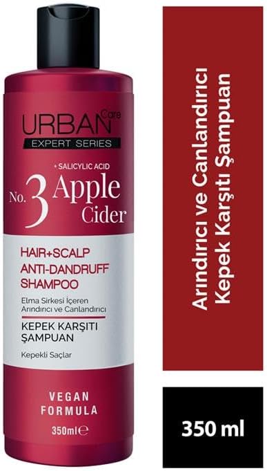 Alternative view of Care Expert No.3 Cider & Salycylic Acid Kepek Karşıtı Saç Bakım Şampuanı, 350 ml