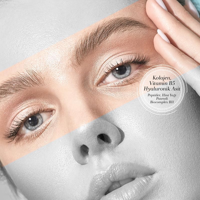 Alternative view of Kaş ve Kirpik Serumu – BioComplex B11, Hyaluronik Asit, Hint Yağı ve Peptit İçerikli – Gürleştirici ve Uzatıcı Etki – 10 ml