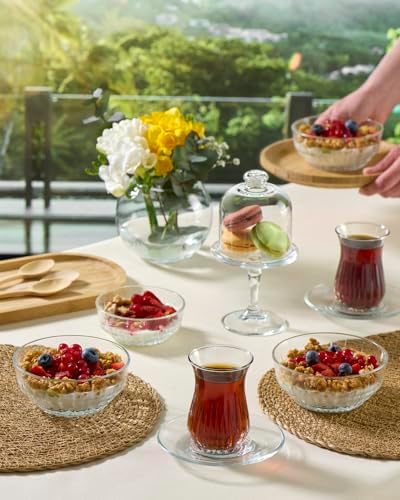 Alternative view of ÇAY BARDAĞI 160 CC 6'LI HEDİYELİK KUTU