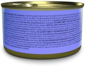 Schesir After Dark Tavuk ile Ördek Et Suyunda Yetişkin Kedi Konservesi 80g