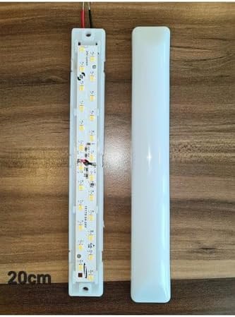 10'lu Paket 12V Tente Led Aydınlatma Armatür 20cm-oval Taban-gün Işığı 3000k