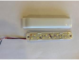 10'lu Paket 24v Dekoratif Tente Led Aydınlatma Armatür - Düz Taban - 15cm-beyaz Işık 6500k